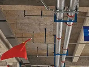 红安管廊支架的安装方法
